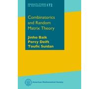 Combinatorics and Random Matrix Theory (Graduate Studies in Mathematics)