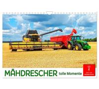 Combine harvester - great moments UK-Version (Wall Calendar 2026 DIN A4 Landscape), CALVENDO 12 Month Wall Calendar