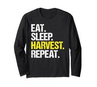 Combine Operator Eat Sleep Routine Long Sleeve T-Shirt