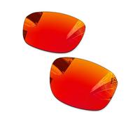 Combine8 Ploarized Replacement Lenses for Oakley Split Shot OO9416 Sunglasses - Fire Red, Fire Red, 64 mm