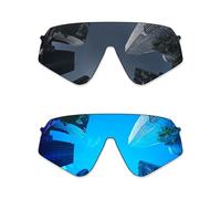 Combine8 Ploarized Replacement Lenses for Oakley Sutro Lite Sweep OO9465 Sunglasses - Black + Ice Blue