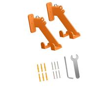 Combined Firm Steel Chainsaw Wall Mount Offering Modifiable Hanging for Flexible Tool Organization Repairs Workshop Tool Rack
