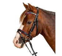 Combined noseband bridle Star Pinky