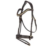 Combined riding bridle and noseband Covalliero Clincher