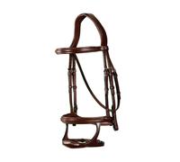 Combined riding bridle and noseband Dy'on New English Collection