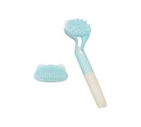 Combined Sprinkle Grooming Brush for Canines Profound Purifies Coat While Smoothing Confusions with Double Executives Against Fixed for Canines