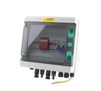 Combiner Box with 2 Input 1 Out DC 500V Fuse Waterproof Box