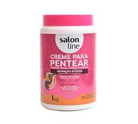 Combing Cream Intense Salon Line - 1 kg Salon Line Creme de Pentear Definição Intensa Salon Line - 1 kg