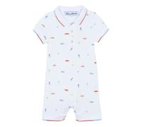 Combishort Motif Voiture White 9 months