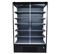 Combisteel Commercial 2 Door Wall Mounted Multideck Display Fridge 1310mm Wide