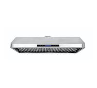Combisteel Compact Extraction Hood with Motor Filters & LED Lights - 1200mm Wide Plug In