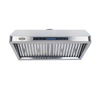 Combisteel Compact Extraction Hood with Motor Filters & LED Lights - 900mm Wide Plug In