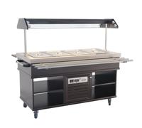 Combisteel Hot Buffet GN 4/1 - Mobile Heated Display