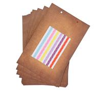 COMBIUBIU Adventure Book Photo Album Refill Pages, 11.1 x 7.1 Inch, 20 Sheets / 40 Pages Expansion, Creative Memories Scrapbooking