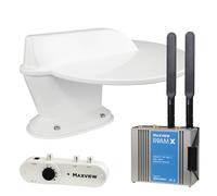 COMBO/51 Roam X Combo Omnidirectional Mobile WiFi & TV Antenna Kit WHITE