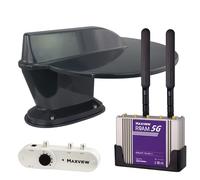 COMBO/60G Roam 5G Combo Omnidirectional Mobile WiFi & TV Antenna Kit GREY