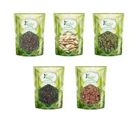 Combo Chia Seeds - Sunflower Seeds - Pumpkin Seeds - Sesame Seeds - Flax Seeds 250 Grams (50 Grams Each)