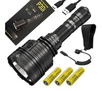 Combo: NITECORE P30i USB-C Rechargeable High Output Searchlight w/2x Extra NL2150HPi