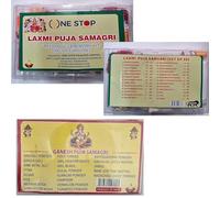 Combo Pack: Ganesh Pooja Kit & Laxmi Pooja Kit | Complete Traditional Puja Samagri Set for Worship, Festivals & Ceremonies | Ready-to-Use Pooja Essentials Combo