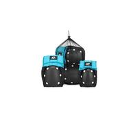 Combo Pack Knee & Elbow Pad Set, Skate Scooter BMX Protection Set for Kids and Teens, Size L