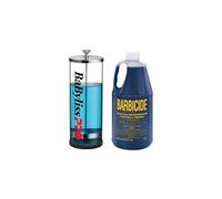Combo set offer- Big barber jar and Barbicide (Germicide) 1.89L