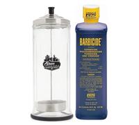 Combo set offer- Big barber jar and Barbicide (Germicide) 473ml
