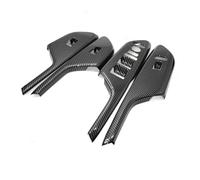 Combo window switch For Civic 10th 2016-2020 Car Interior Carbon Texture Door Glass Button Window Lift Control Frame Cover Trim(Rhd)