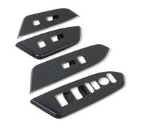 Combo window switch For CRV For CR-V 2017-2021 Carbon Car Door Window Lift Switch Button Panel Cover Trim Interior Auto Interior Sticker(C)