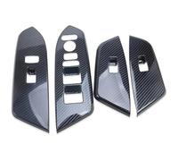 Combo window switch For CRV For CR-V 2017-2021 Carbon Car Door Window Lift Switch Button Panel Cover Trim Interior Auto Interior Sticker(A)