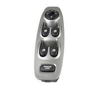 Combo window switch For Hyundai For Accent Left Side With Electric Button 93570-25000 Window Power Switch Electric Window Switch(Silver,Auto)