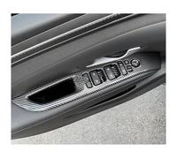 Combo window switch For Hyundai For Tucson 2021-2023 Car Inner Interior Door Handle Window Lift Switch Cover Trim(Have Heated Button a)