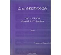 COMBRE BEETHOVEN LUDWIG VAN - ODE A LA JOIE EXTR. DE LA 9° SYMPHONIE - PIANO Classical sheets Piano
