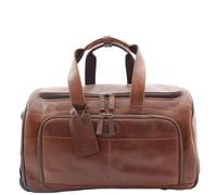 Combrew Brown Real Leather Holdall Travel Duffle House of Leather Brown Large