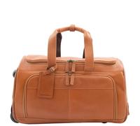 Combrew Brown Real Leather Holdall Travel Duffle House of Leather Tan Large