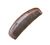 Combs for Men Hairdressing Comb Sandalwood Comb Horn Comb Retro Style Crescent Comb for Hair Styling Family Travel Strong and Durable Dandruff Comb