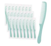 Combs In Bulk, Exquisite And Durable Hair Combs Bulk, Emerald Green, Individually Packaged Disposable Combs In Bulk, Suitable For Hotels,Shelters, Homeless People,Nursing Homes, Charities(PACK-50)