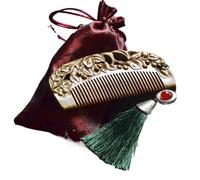 Combs,Wood wide tooth comb,Chinese Style Comb Ladies' Ancient Style Practical and Creative High end