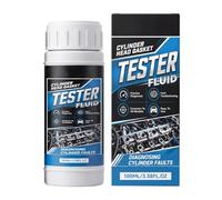 Combustion Leak Detector Fluid - 100ml Exhaust Leak Detector Solution | Non-Destructive Accurate Diagnosis For Cylinder Head Blocks Gaskets Cars Trucks Construction Vehicles Machine Repair