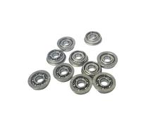 Comcapy 10PCS MF83 OPEN Miniature Flanged Ball Bearing 3 * 8 * 2.5 Mm ABEC-1 Non Standard Deep Groove Bearings MF83