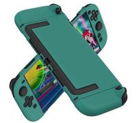 COMCOOL Dockable Case for Nintendo Switch 2 2025 - [Military Grade Drop Protection] Slim Shockproof with Anti-Fingerprint Switch 2 Protective Cover - Midgreen
