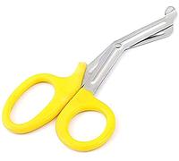 ComDent EMT Nurse First Aid Trauma Tuff Cut Utility Scissors Shears 18cm (Yellow)