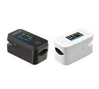 ComDent Pulse Oximeter, 3 in 1 Pulse Oximeter Fingertip with SpO2 Pulse Oximeter, Pulse Rate,Heart Rate Monitor, Fast Reading, Perfect for Sports, Home, Nursing Homes (White/Black)