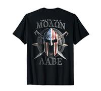 Come And Take It Molon Labe 2nd Amendment (on back) T-Shirt