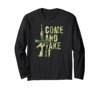 Come And Take It Pro 2A Second Amendment Gun Rights Dad Long Sleeve T-Shirt