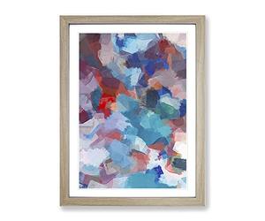 Come As You Are Abstract Framed Print | A4 Oak Framed Wall Art | Ready to Hang | Abstract Fantasy Picture | Living Room Bedroom Lounge Office