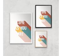 Come As You Are Giclée Art Print - A3 - White Frame