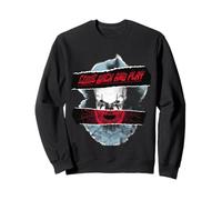 Come Back and Play Creepy Clown Design Sweatshirt
