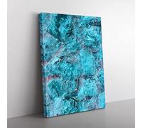 Come Back To Me In Abstract Modern Canvas Wall Art Print Ready to Hang, Framed Picture for Living Room Bedroom Home Office Décor, 60x40 cm (24x16 Inch)