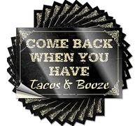Come Back When You For Race Car Sticker Holographic Vinyl Funny House Sign