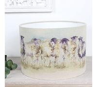 Come by Sheep Voyage Maison Country Drum Lampshade (35 cm Diameter x 21cm Table/Standard Lamp)